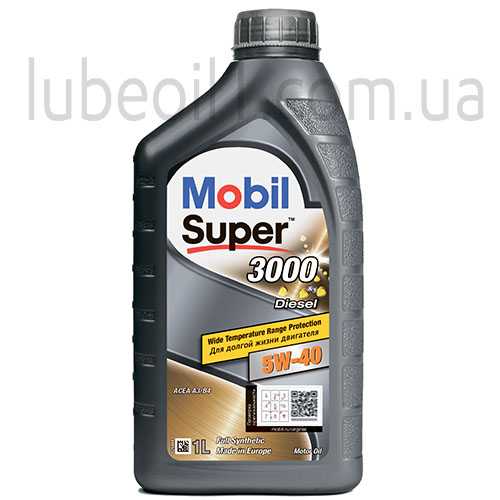 Mobil Super 3000 X1 Diesel 5W-40 1л.